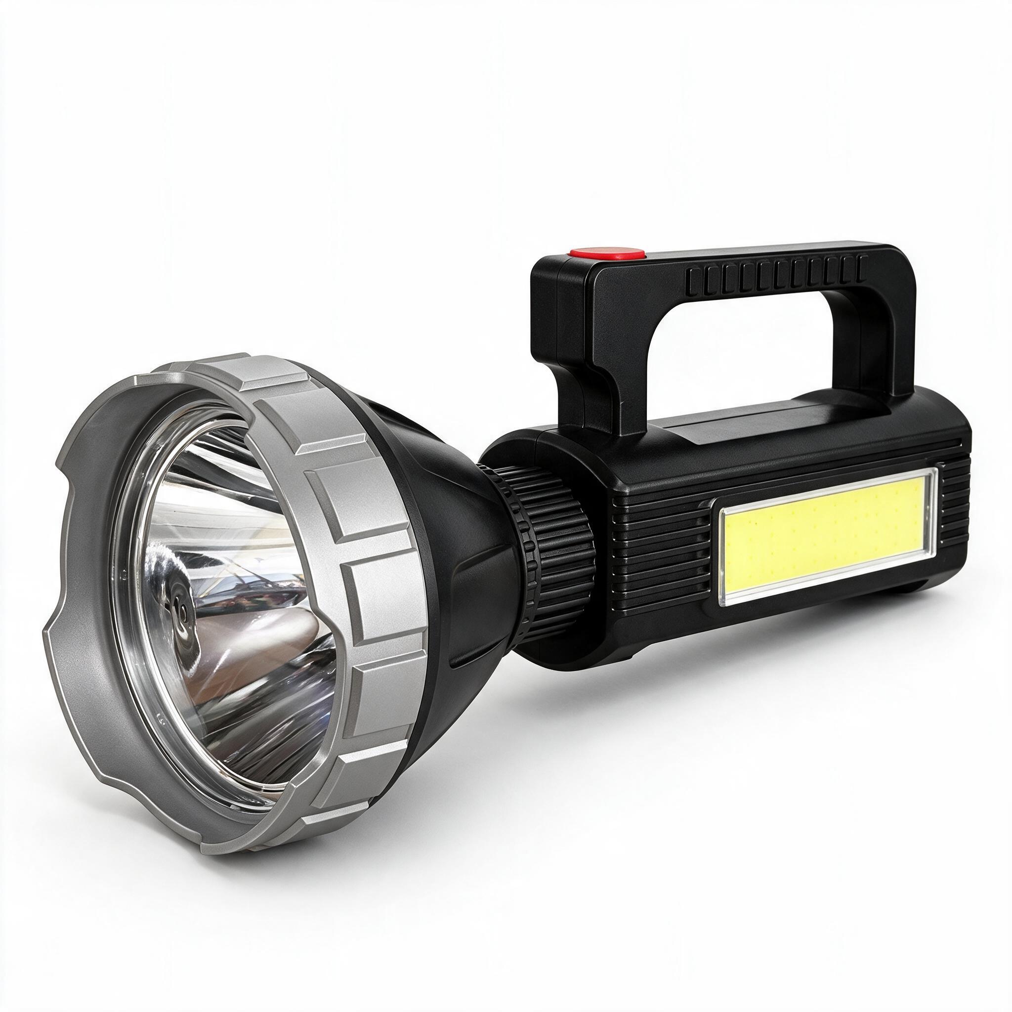 Projecteur LED Rechargeable Multifonction MM-7788 Panneau Solaire, Powerbank et Trépied - مصباح كشاف يدوي متعدد الوظائف مع شحن بالطاقة الشمسية وبنك طاقة - Électronique - صورة 4