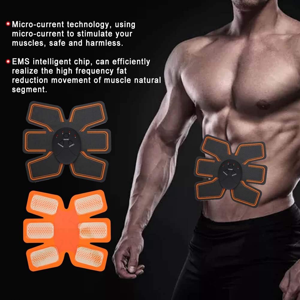 Ceinture de Musculation Électrostimulation EMS Abdominaux et Minceur, 6 Modes - حزام التخسيس وتحفيز العضلات الكهربائي الذكي - Sport - صورة 3