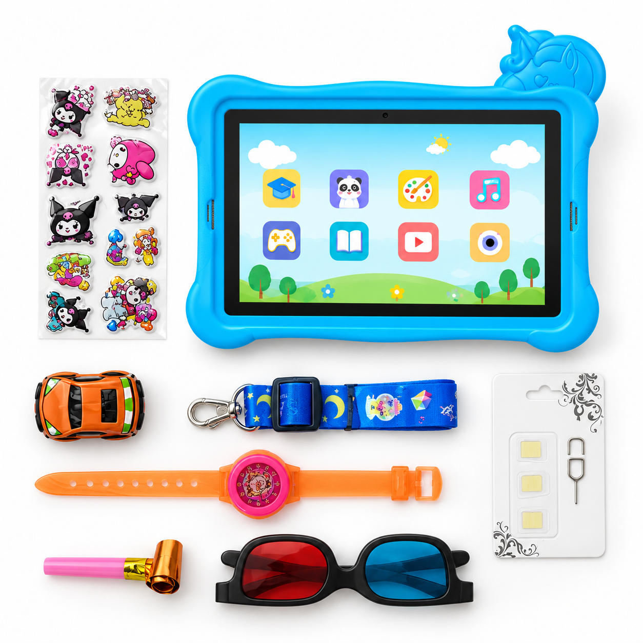 Tablette Éducative Pour Enfants 7 Pouces Android, 4G 256GB 12GB RAM - تابلت أطفال تعليمية 7 بوصة - Électronique - صورة 5