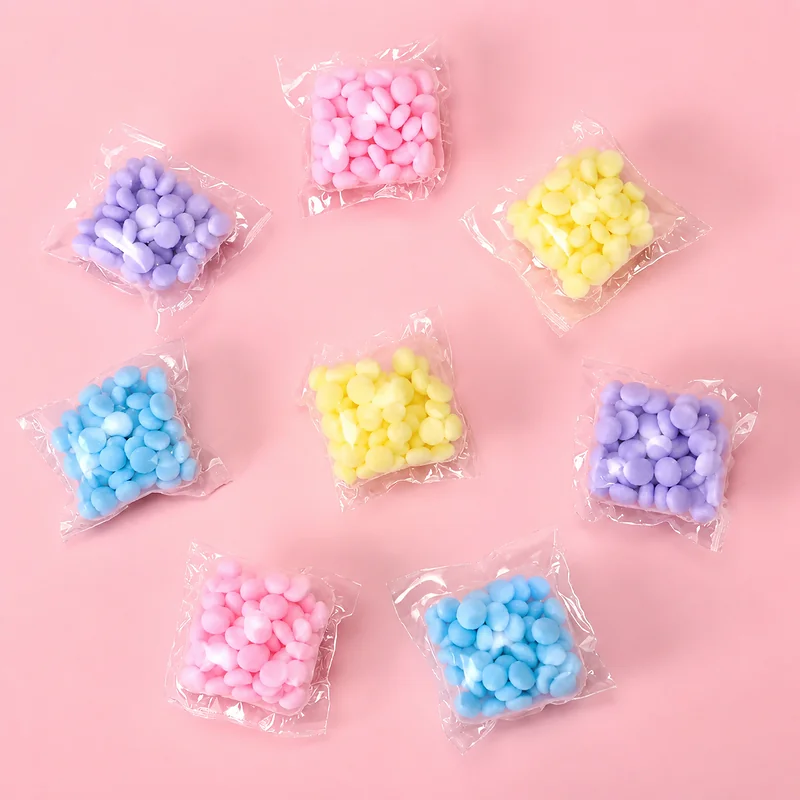 Perles adoucissantes parfumées pour le linge – 50 perles à utiliser en machine pour un linge frais et propre -حبيبات معطرة لتنعيم الأقمشة - 50 قطعة من حبيبات معطرة للغسيل لرائحة منعشة ونظيفة - Maison - صورة 5