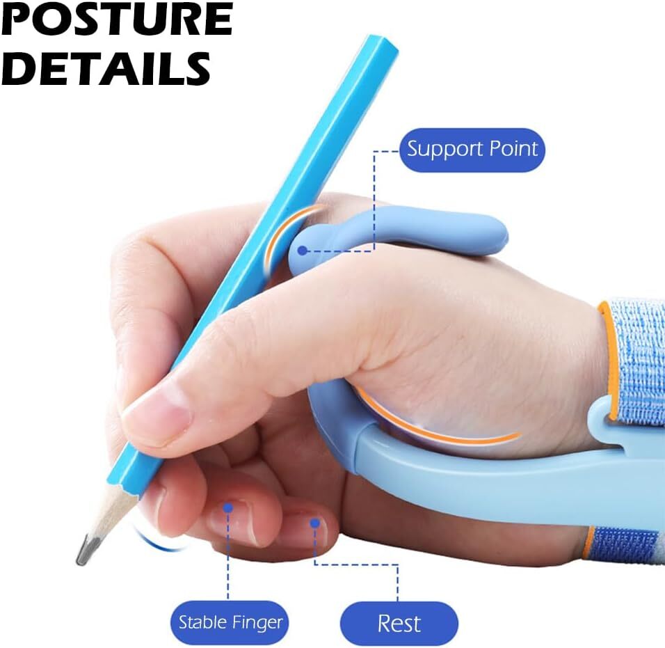 Correcteur de Posture d'Écriture et Poignet Anti-Crochet Pour Enfants - مصحح معصم وطريقة إمساك القلم للأطفال للوقاية من انحناء اليد - Divers - صورة 2